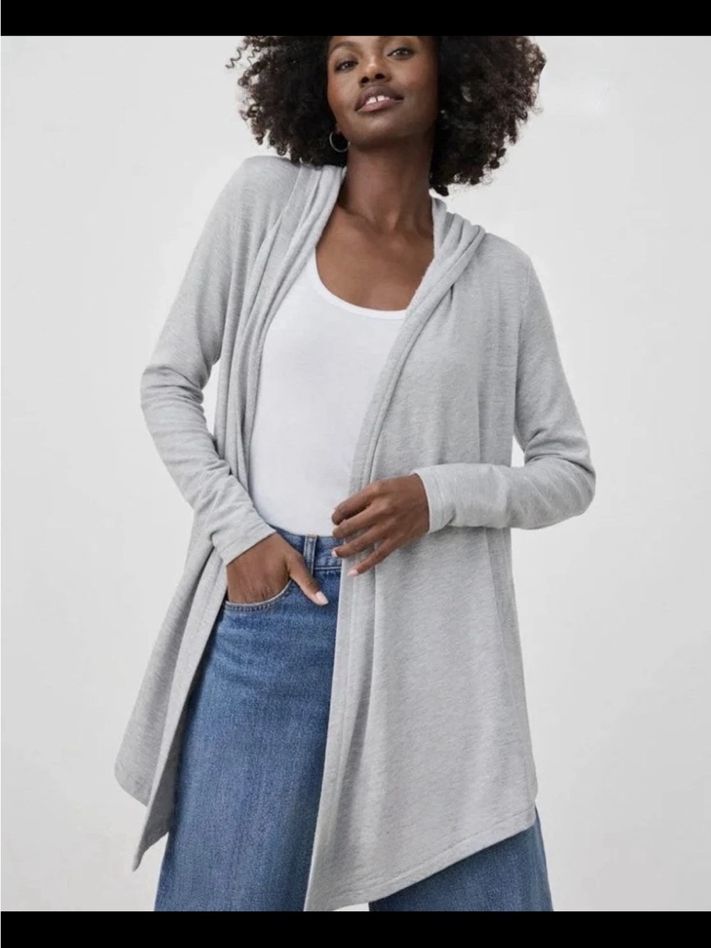 Splendid SUPERSOFT NORTHSIDE CARDIGAN gray nwt size medium